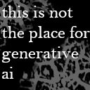 no generative ai