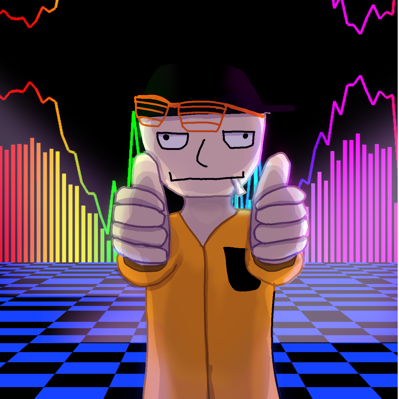 woo he is enjoyin himself man